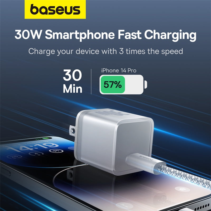 Baseus GaN5S USB-C Fast Charger 30W