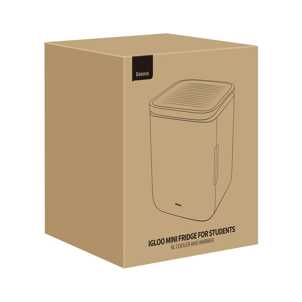 Baseus Igloo Mini Fridge | 6L Cooler and Warmer 220V CN