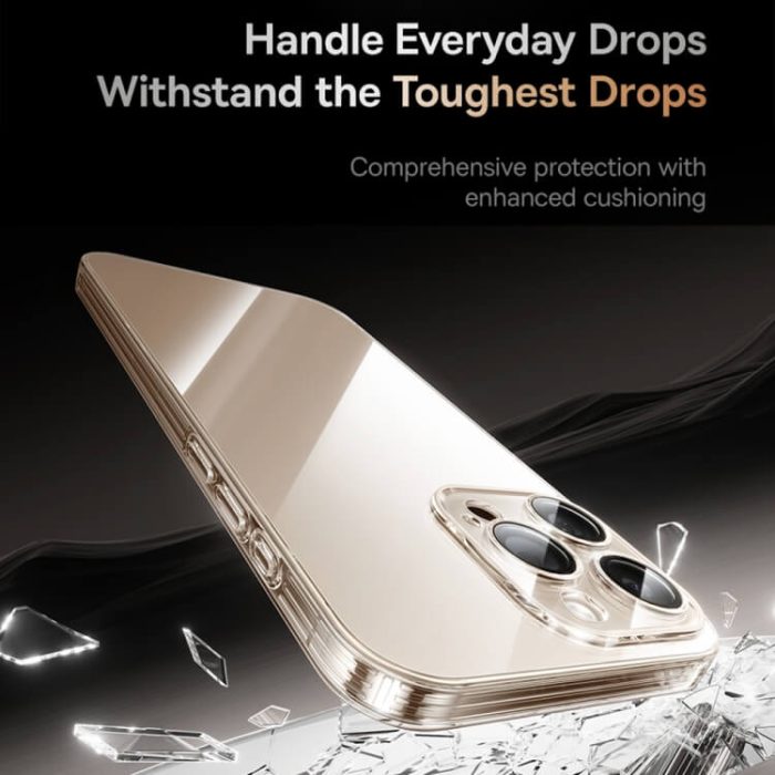 iPhone 16 Pro/16 Pro Max Phone Case with Lens Protector Baseus Simple Series