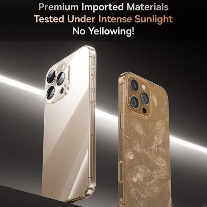 iPhone 16 Pro/16 Pro Max Phone Case with Lens Protector Baseus Simple Series