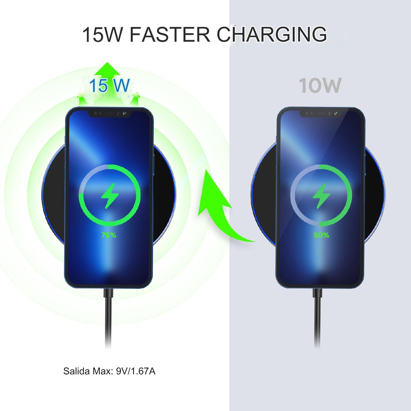 1Hora Simple Wireless Charger Black (GAR151)
