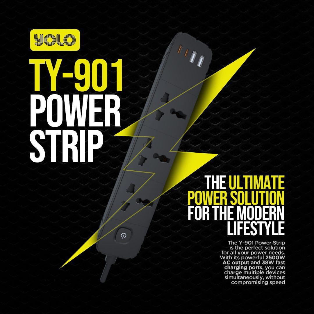 Yolo Power Strip Y-901 Power Extension