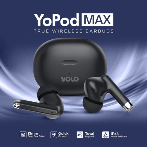 Yolo YoPod Max True Wireless Earbuds