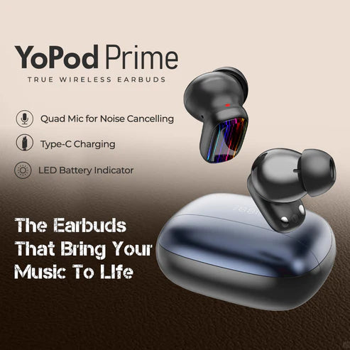 Yolo YoPod Prime Ture Wireless Earbuds