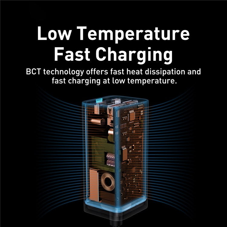 Baseus GaN3 Pro 100W Desktop Fast Charger Dual USB+Dual Type C CN