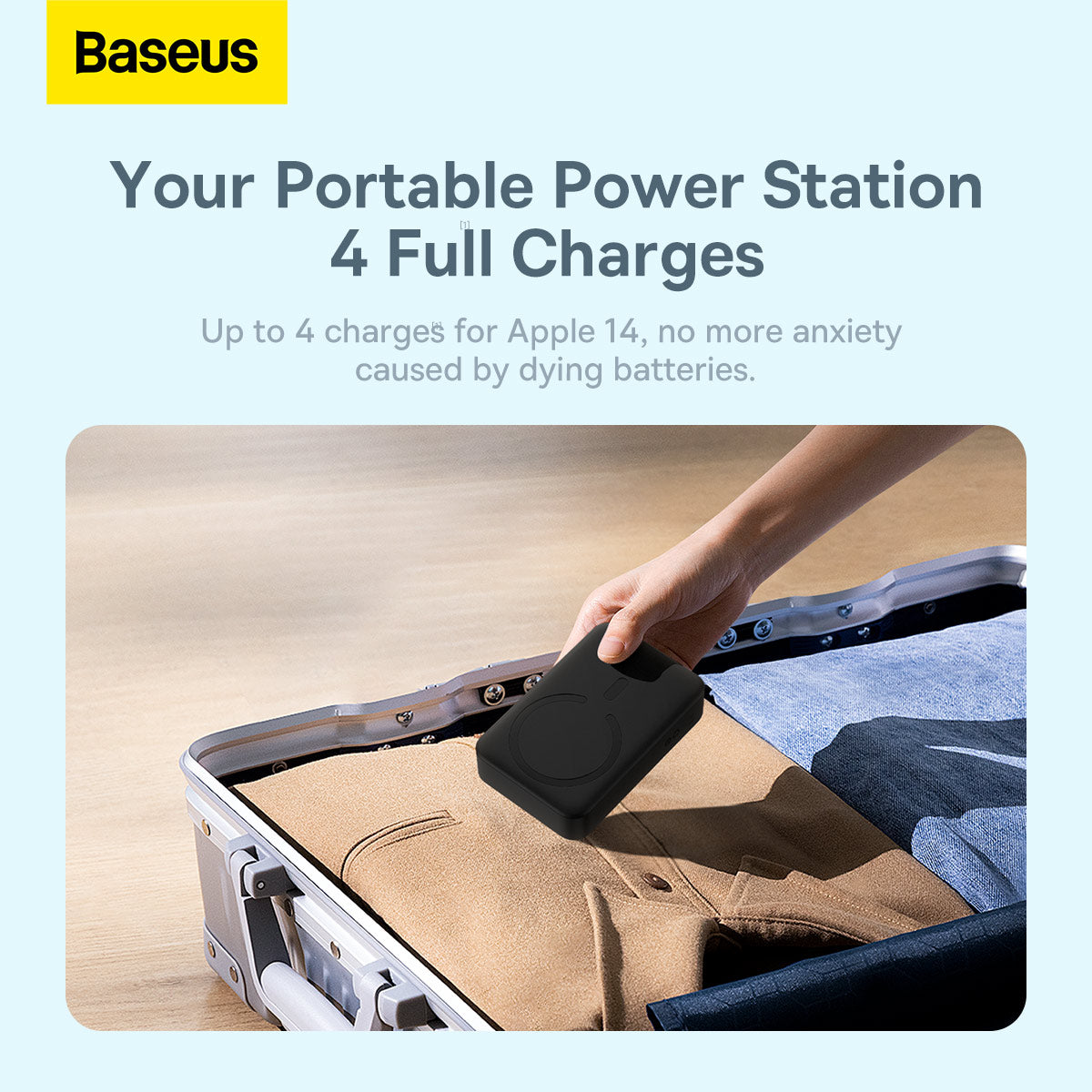 Baseus Magnetic Mini Wireless Fast Charge Power Bank 20000mAh 20W
