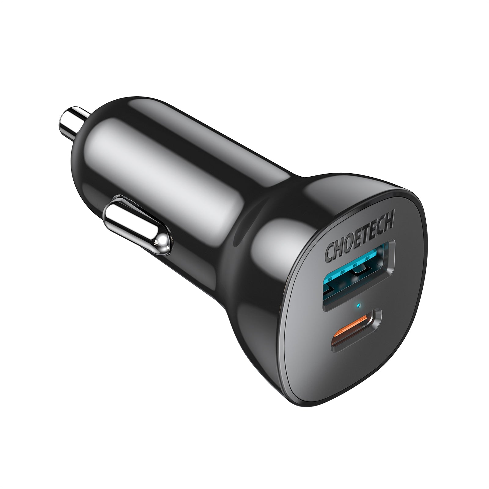 TC0005 Choetech Dual QC 3.0 + PD20W 38W Car Charger