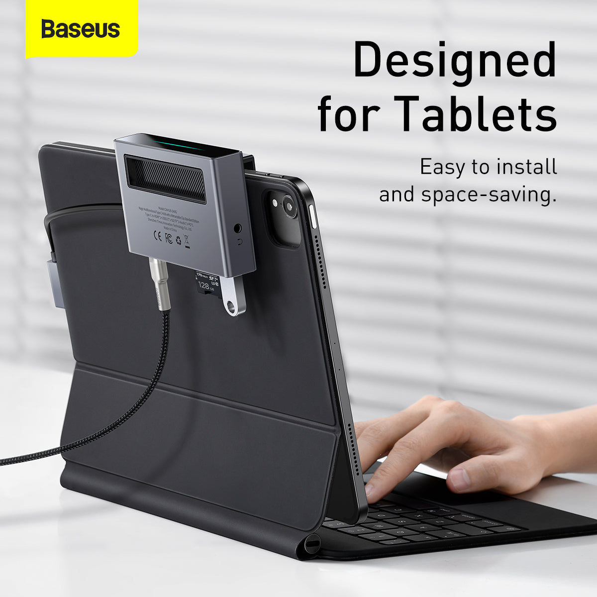 Baseus Magic Retractable Clip Standard Edition Multifunctional Type C Hub