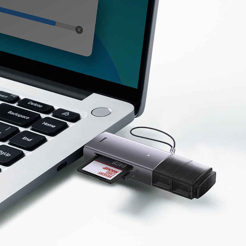 Baseus Lite Series USB-A & Type-C to SD/TF Card Reader