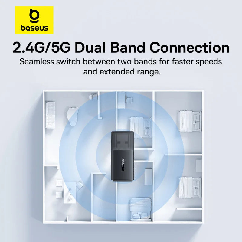 Baseus WiFi Adapter 650Mbps | FastJoy Series