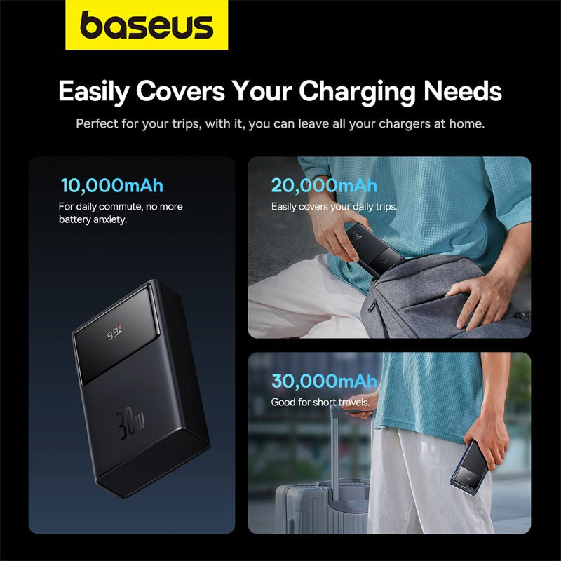 Baseus Star-Lord Digital Display Fast Charging Power Bank 30000mAh 30W