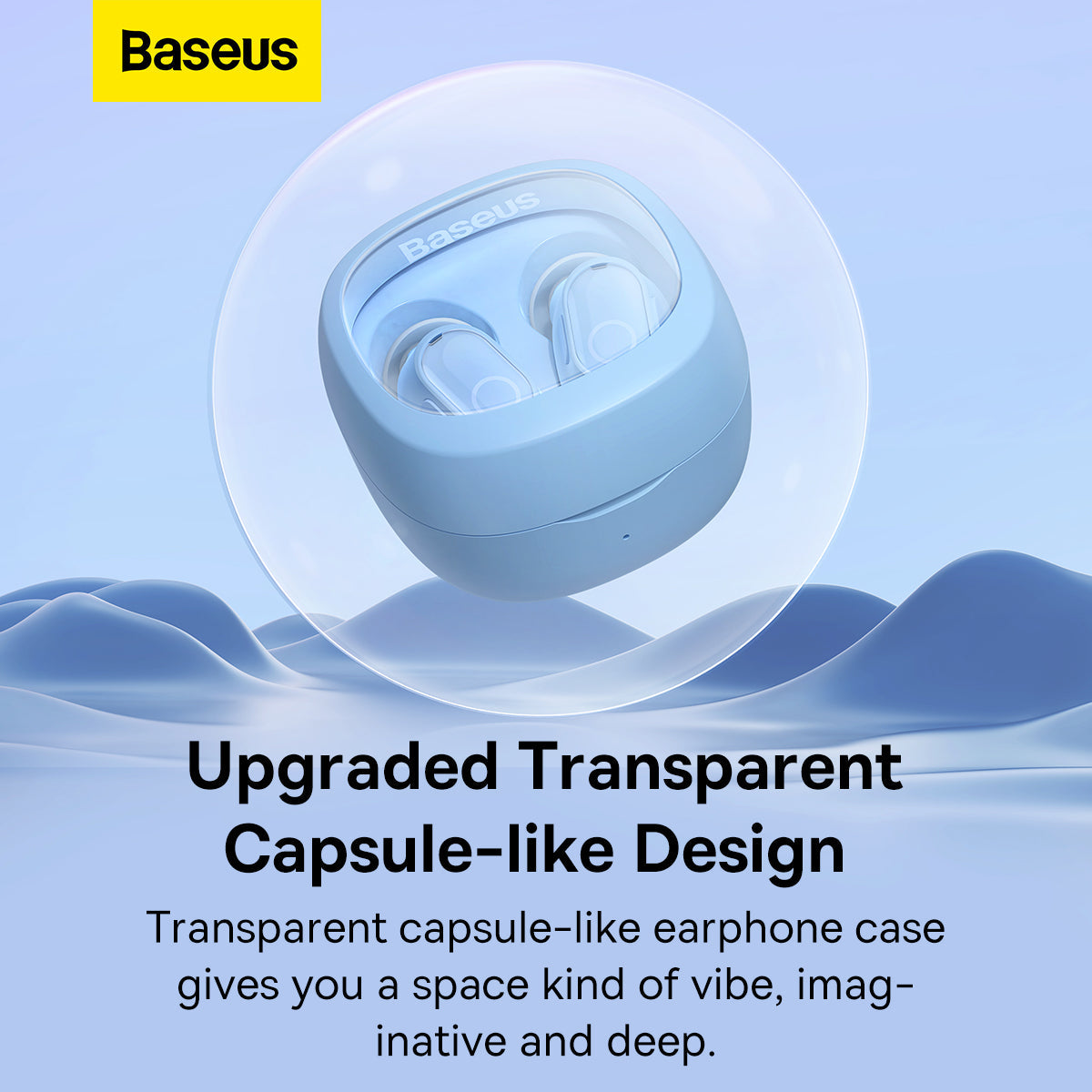 Baseus Bowie WM02 True Wireless Earphones Blue