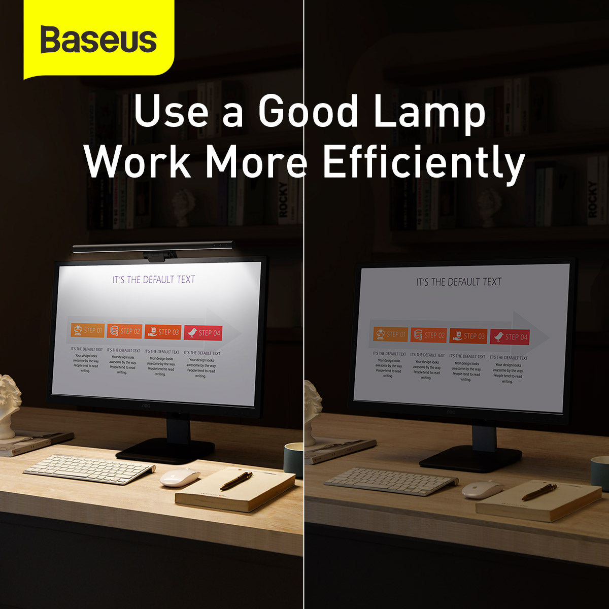 Baseus i-wok Series Asymmetric Light Source Screen Hanging Light Youth Edition