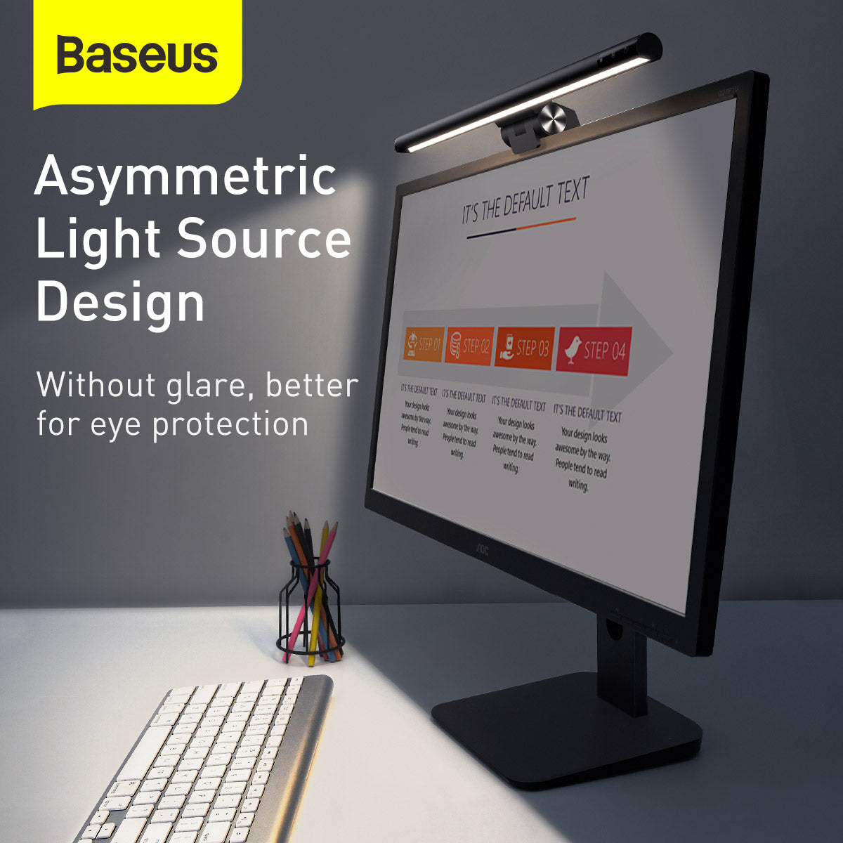 Baseus i-wok Series Asymmetric Light Source Screen Hanging Light Youth Edition