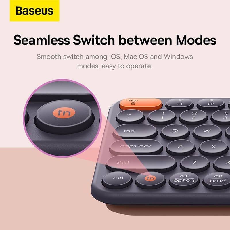 Baseus K01B Wireless Tri-Mode Keyboard