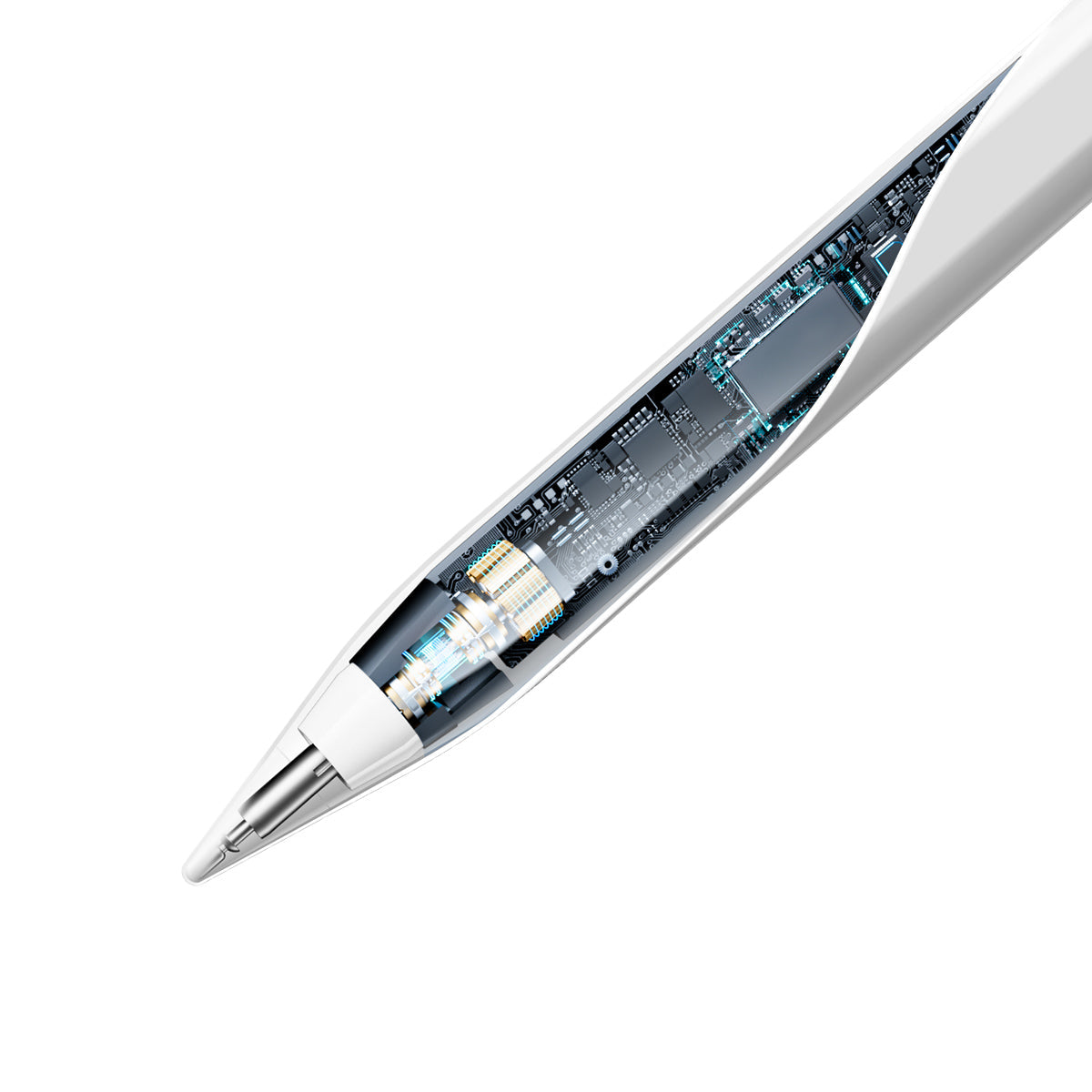 Baseus Smooth Writing Wireless Charging Stylus (Active Version) (Including: Active stylus tip*1) White