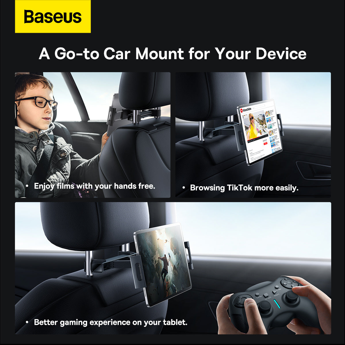 Baseus Joyride Pro Series Car Backseat Mount