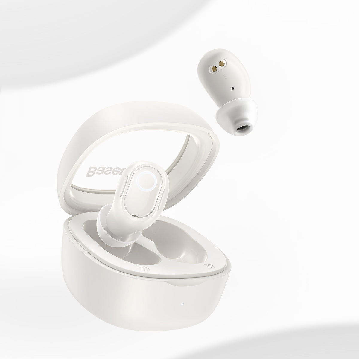 Baseus Bowie WM02 True Wireless Earphones Creamy-white
