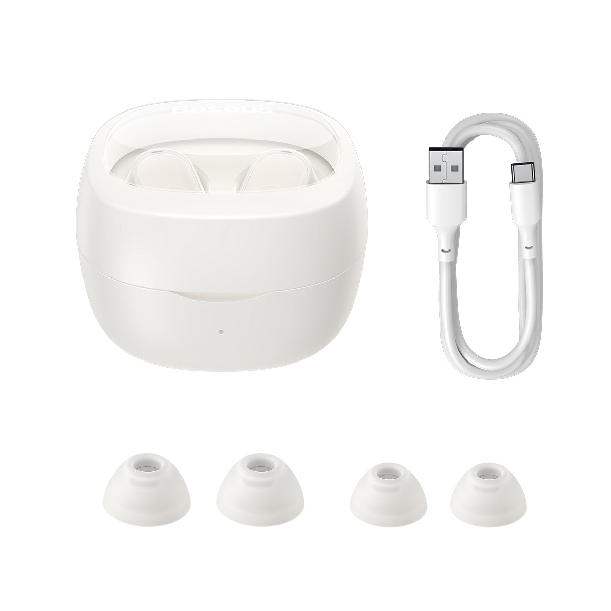 Baseus Bowie WM02 True Wireless Earphones Creamy-white