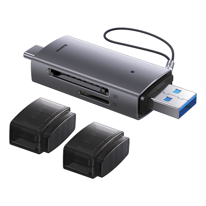 Baseus Lite Series USB-A & Type-C to SD/TF Card Reader