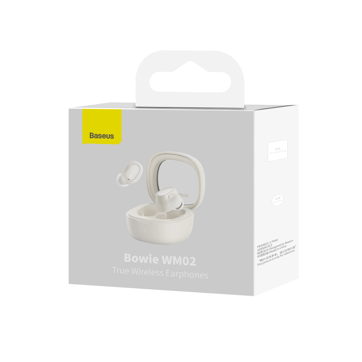 Baseus Bowie WM02 True Wireless Earphones Creamy-white