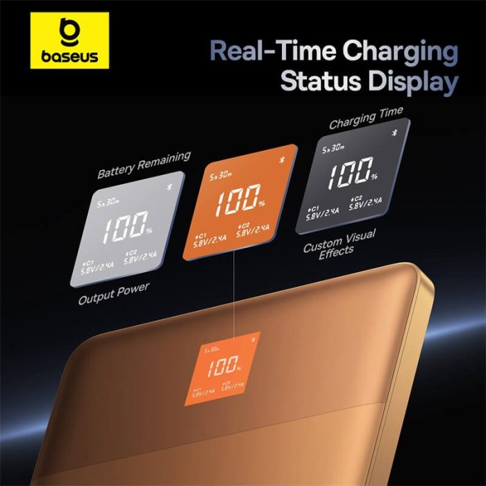 Baseus Blade2 Fast-Charging Power Bank with Digital Display Intelligent Edition 12000mAh 65W