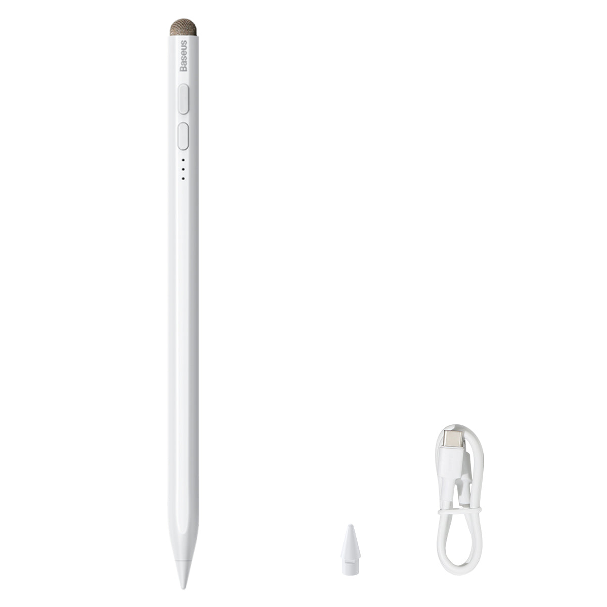 Baseus Smooth Writing Stylus with LED Indicators (Active+Passive version) White
