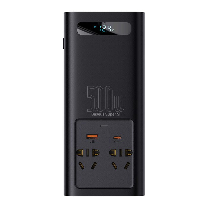 Baseus Super Si Power Inverter 500W (220V CN/EU ) Black