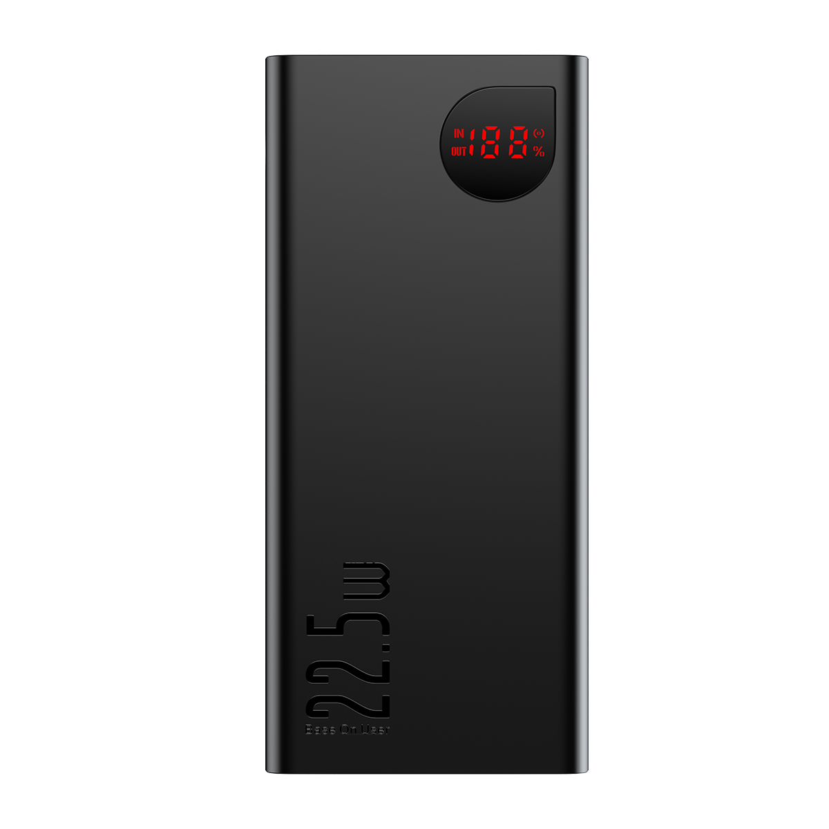 Baseus Adaman Metal Body Digital Display Quick Charge Power Bank 40000mAh 22.5W Black