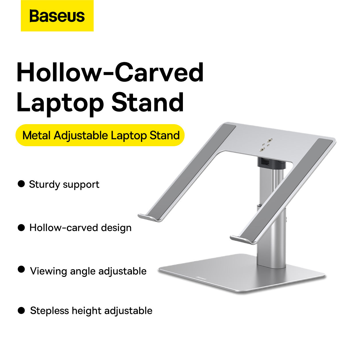 Baseus Metal Adjustable Laptop Stand Silver