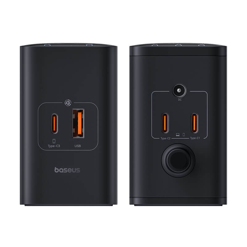 Baseus Digital GaN Intelligent Desktop Fast Charger 3C+U+DC 240W