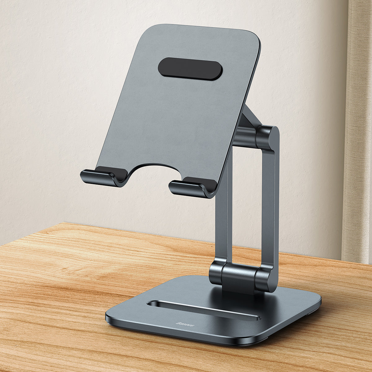 Baseus Desktop Biaxial Foldable Metal Stand (for Phones) Grey