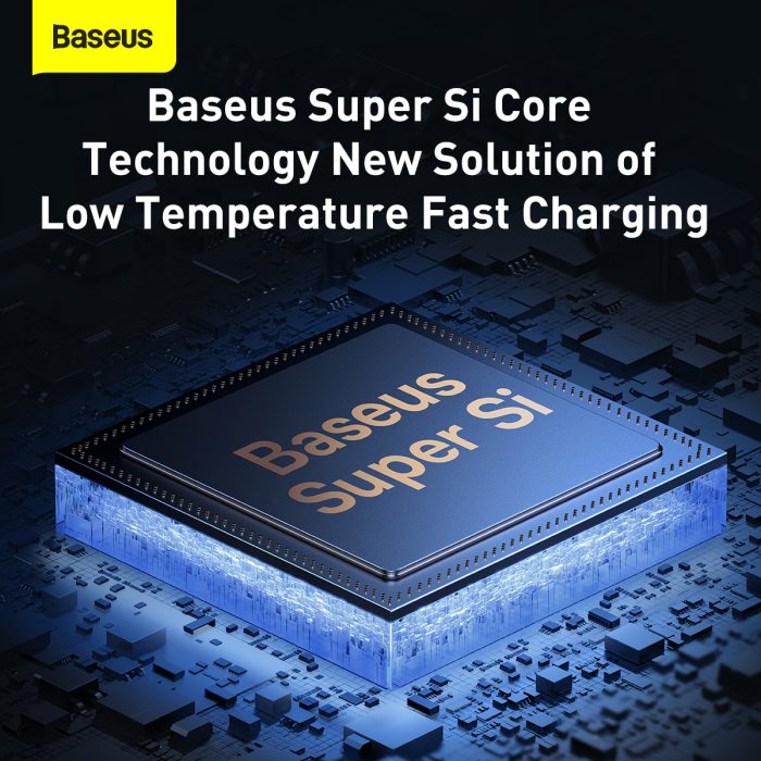 Baseus Super Si Pro Quick Charger Type C + USB 30W CN Black