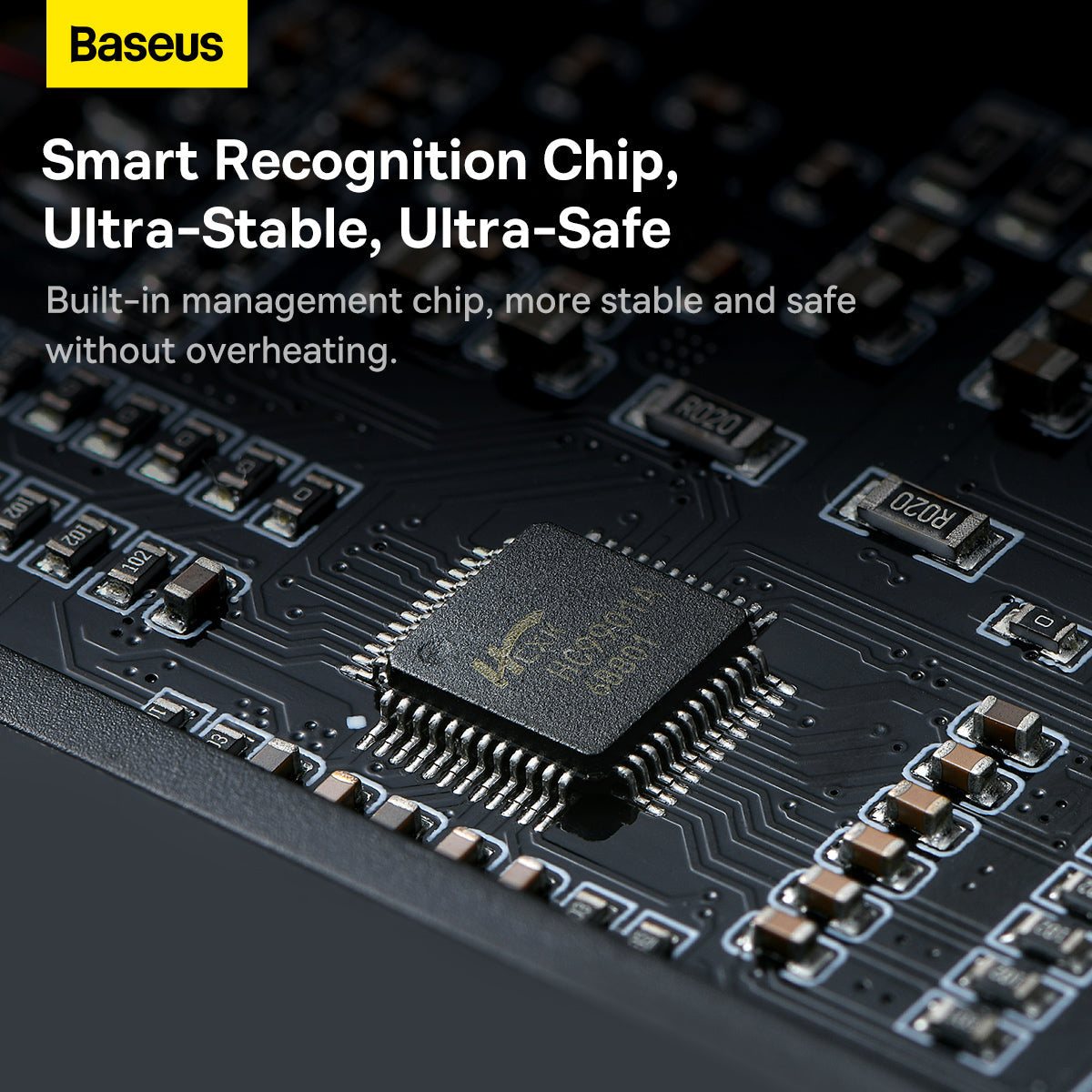 Baseus Digital LED Display 2 in 1 Wireless Charger 20W Black Universal