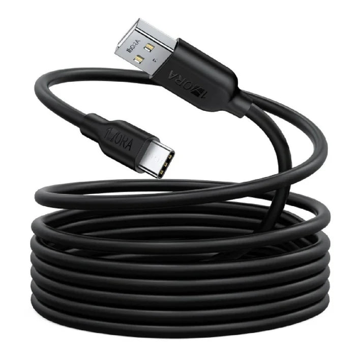 1HORA V8 Series /TYPE C USB 2.1A Cable 2m Black (CAB246N)