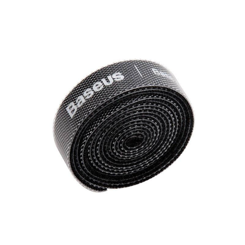Baseus Colourful Circle Velcro Strap Black
