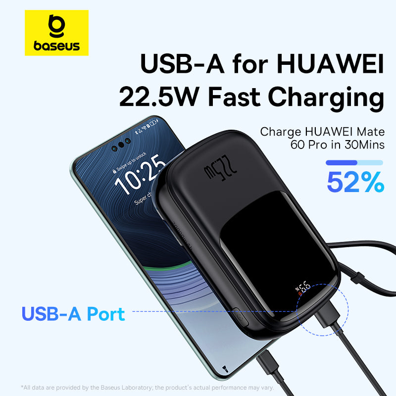 Baseus Qpow Pro+ Digital Display Fast Charge Power Bank 20000mAh 22.5W Type-C Edition