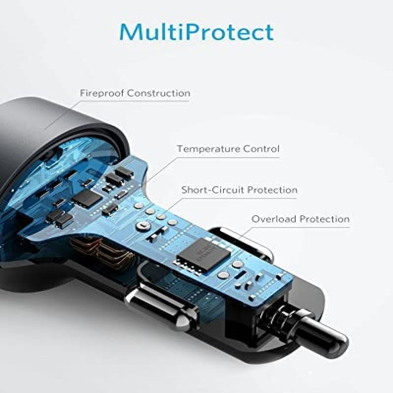 Anker PowerDrive PD+ 2 USB C 35W Car Charger