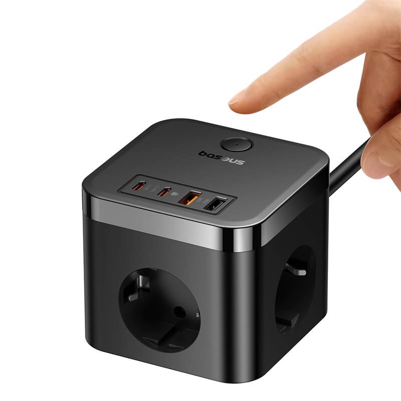 Baseus Powercombo Cube Powerstrip 3AC+2U+2C 30W
