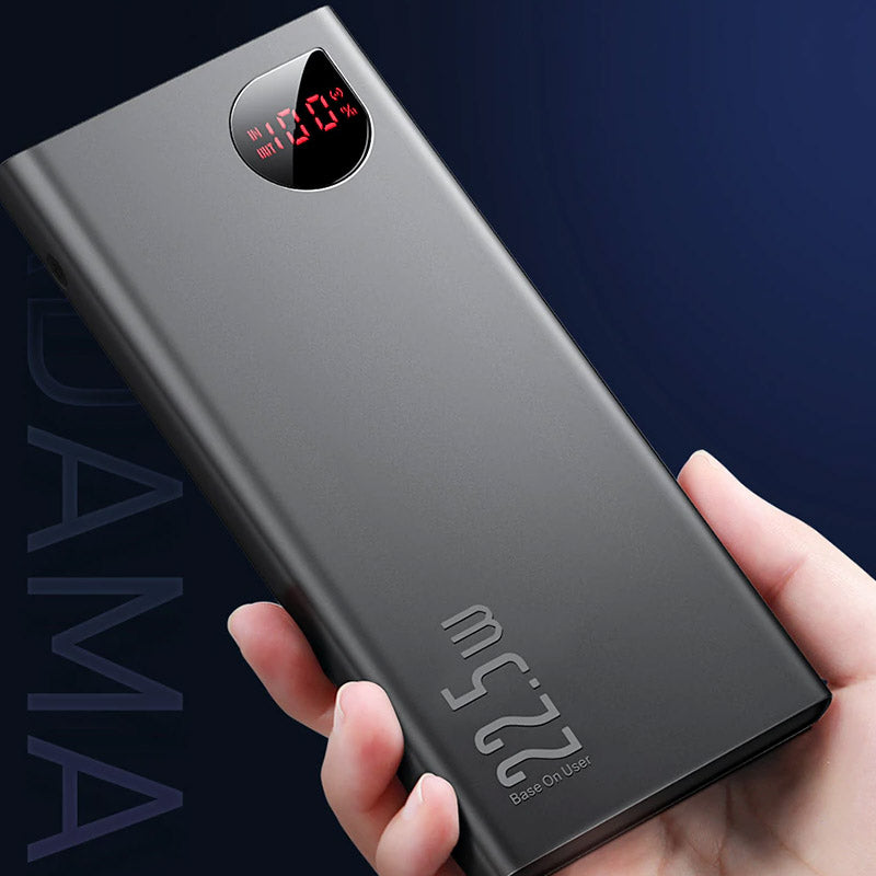 Baseus Adaman Metal 22.5W 20000mAh Fast Charging Power Bank