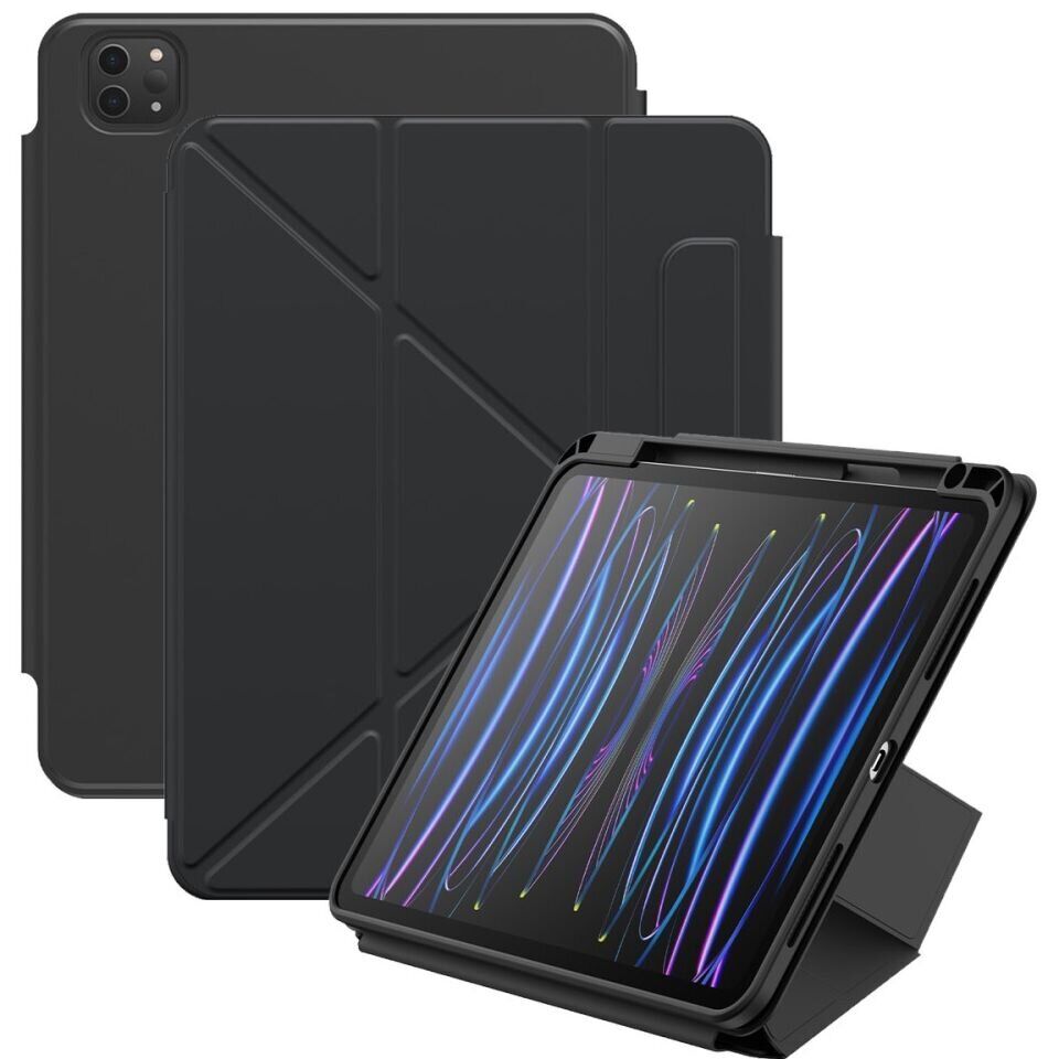 Baseus Minimalist Series Protective Case for Pad Pro (2018/2020/2021/2022) 11-inch, Cluster Black