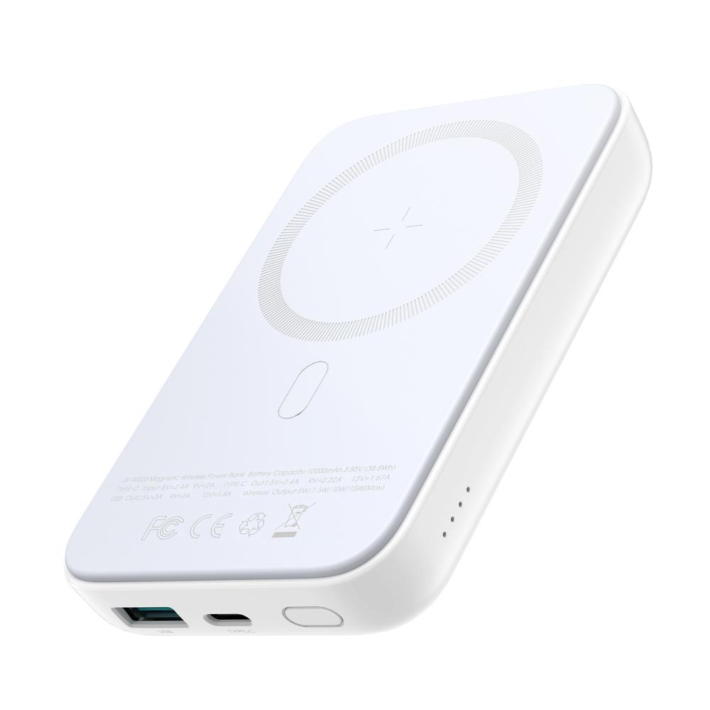 Baseus Magnetic Mini Wireless Fast Charge Power Bank 10000mAh 20W White