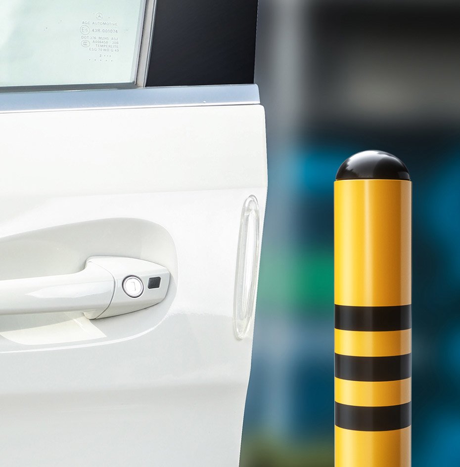 Baseus Streamlined Car Door Bumper Strip White