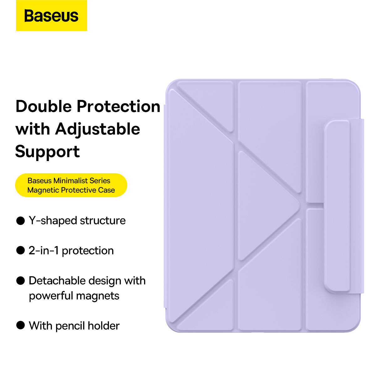 Baseus Minimalist Series Magnetic Case for Pad IPro 12.9-inch (2019/2020/2021/2022)