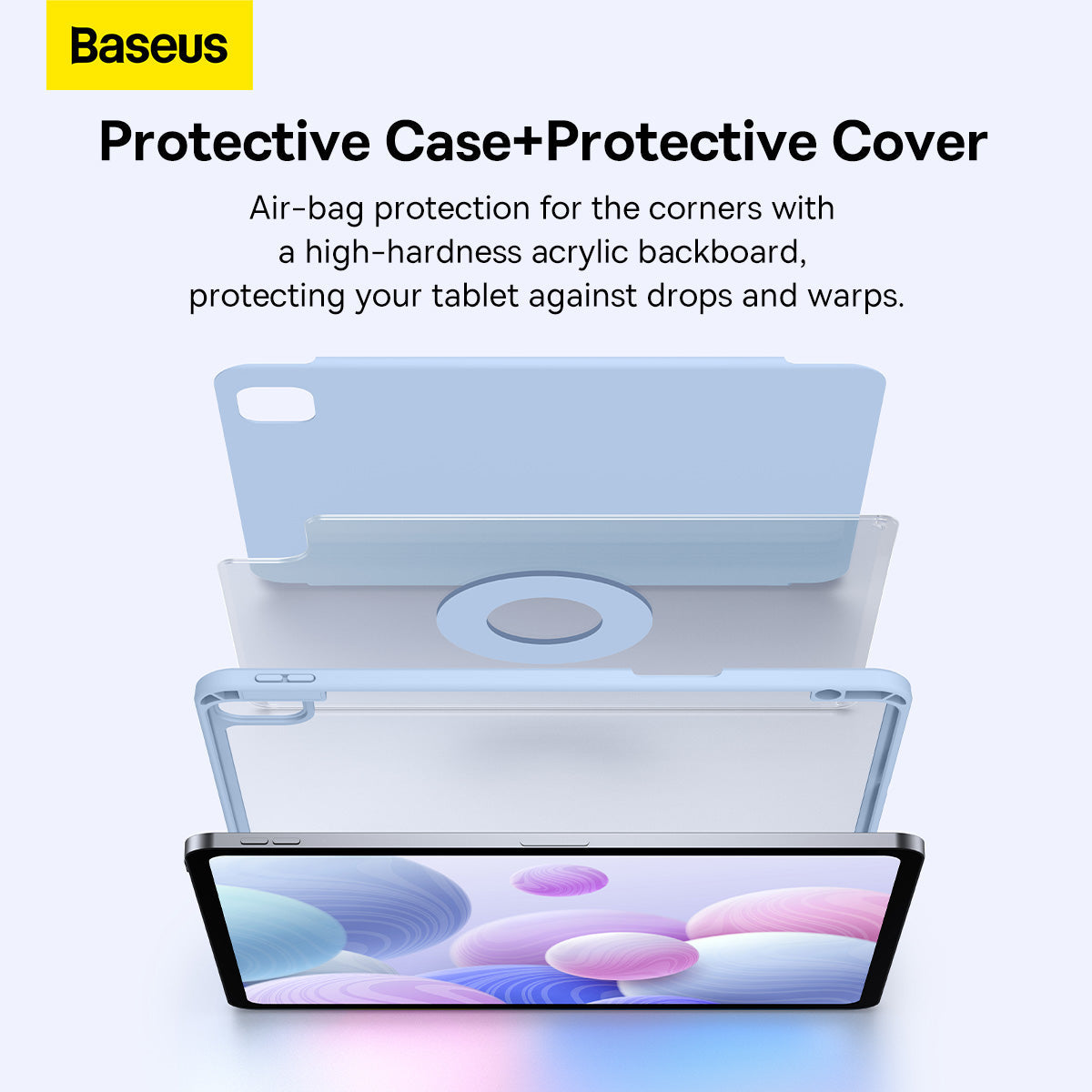 Baseus Minimalist Series Magnetic Case for Pad IPro 12.9-inch (2019/2020/2021/2022)