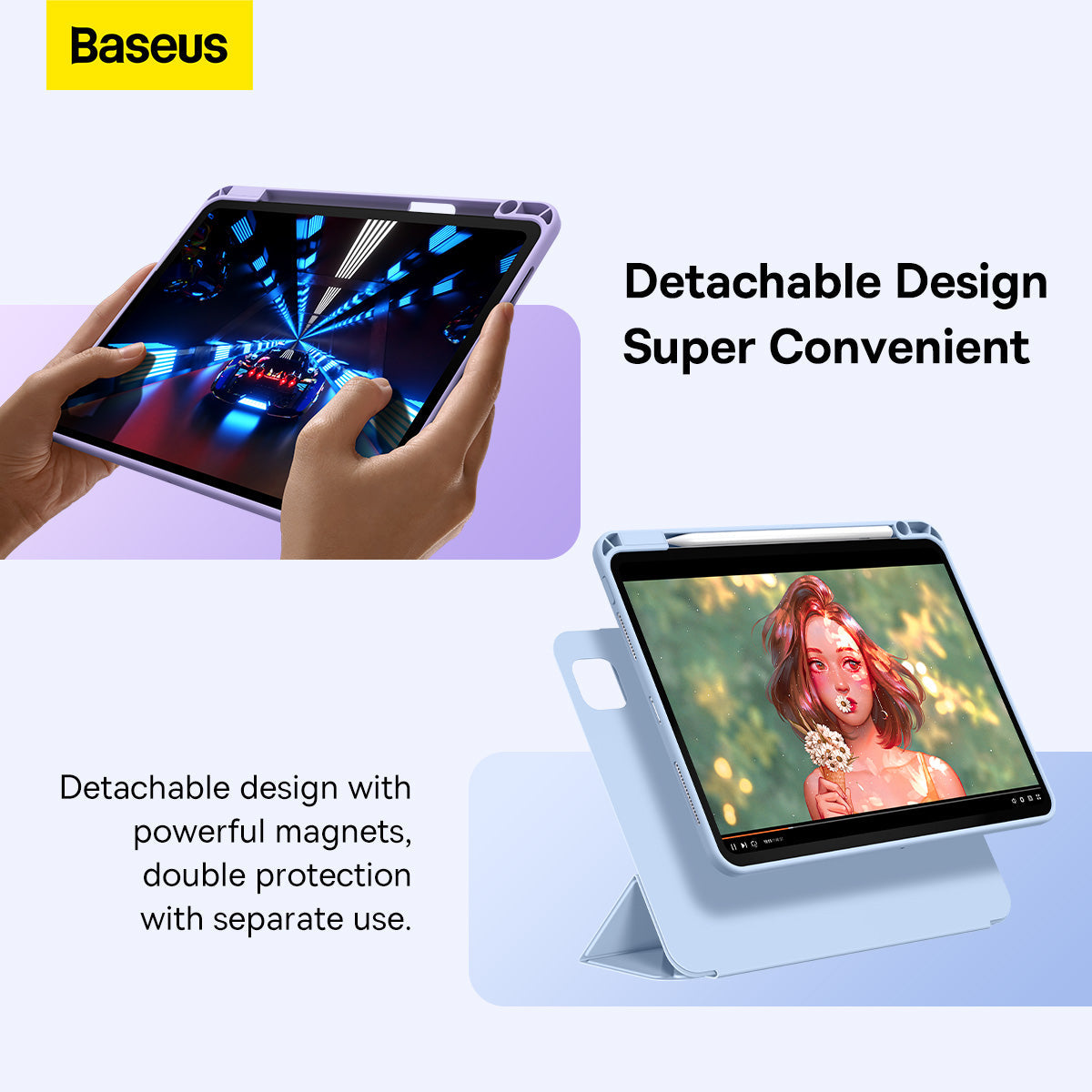 Baseus Minimalist Series Magnetic Case for Pad IPro 12.9-inch (2019/2020/2021/2022)