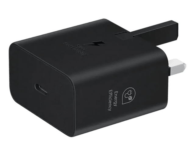 Samsung 25w charger 3pin T2510 Energy Efficient Black/White