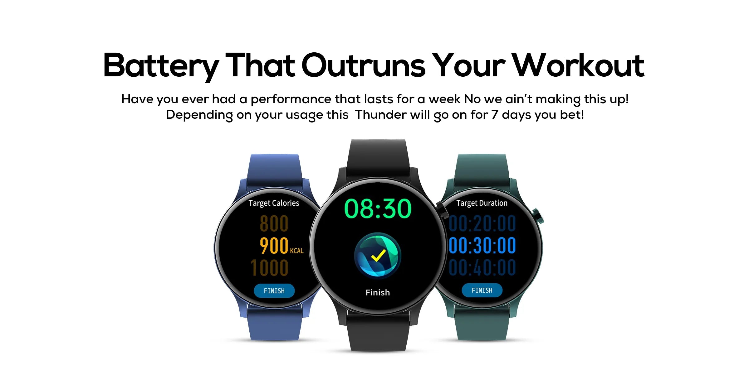 Yolo Thunder Smart Watch