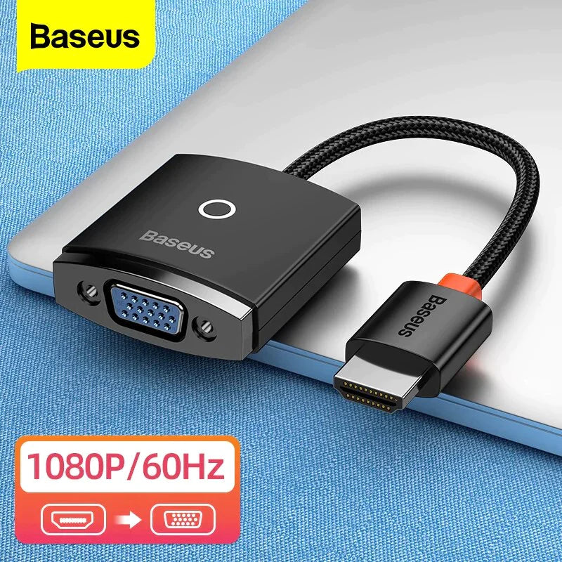 Baseus HDMI to VGA Converter Lite Series Black