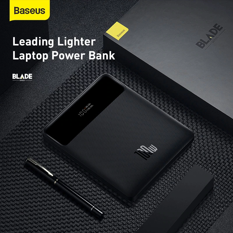 Baseus Blade Series 100W Laptop Fast Charging Power Bank 20000mAh